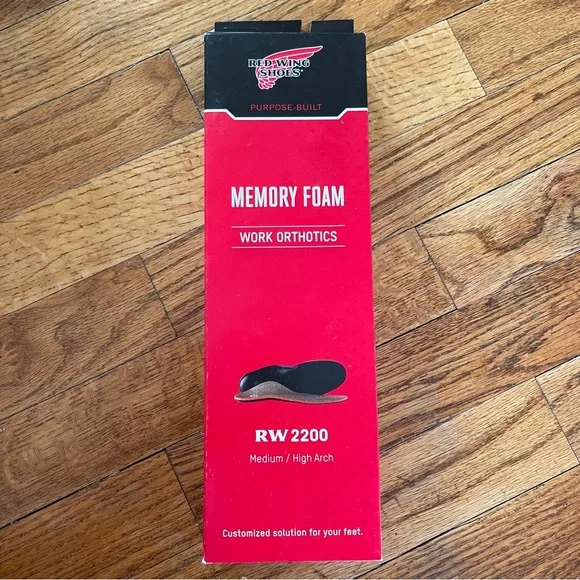 Red Wing Shoes Memory Foam Insoles Nib Poshmark